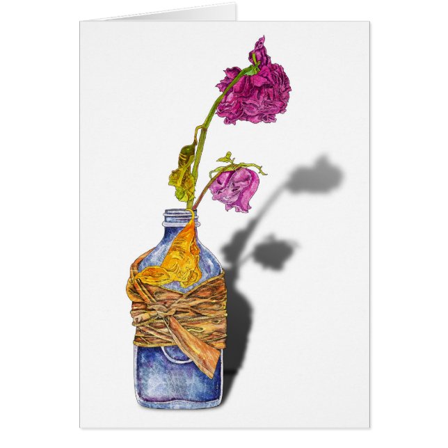 Blue Bottle Card (Front)