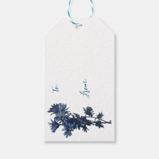 Blue Bouquet Summer Gift Tag