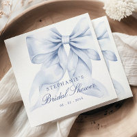 Blue Bow Bridal Shower