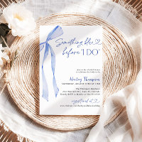 Blue Bow Something Blue Before I DO Bridal Shower