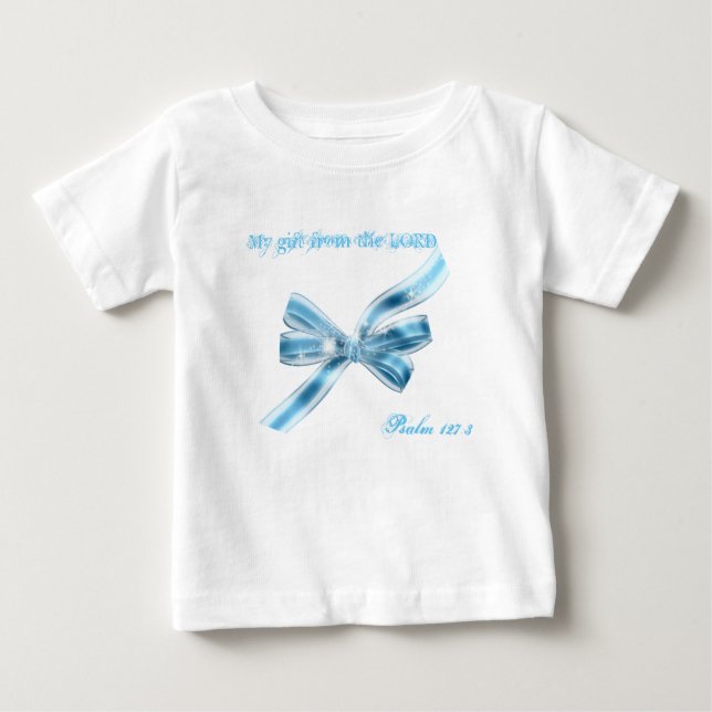 Blue Bow Tutu Bodysuit (Front)