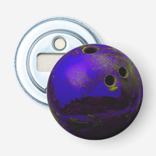 Blue Bowling Ball Customise It Bottle Opener
