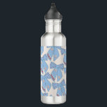 Blue Bows Coquette 710 Ml Water Bottle<br><div class="desc">Light Blue Christmas Bows - Coquette Ribbons – Pink Bows And Cream White Background.</div>
