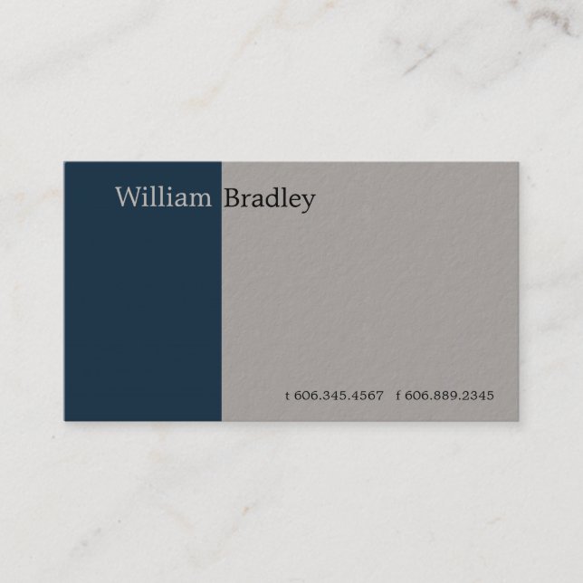 Blue Box IIa Business Card (Front)