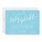 Blue Boy Baby Sprinkle Invitations