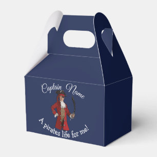 Blue Boy Pirate Favour Box