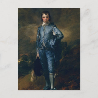 Blue Boy Postcard