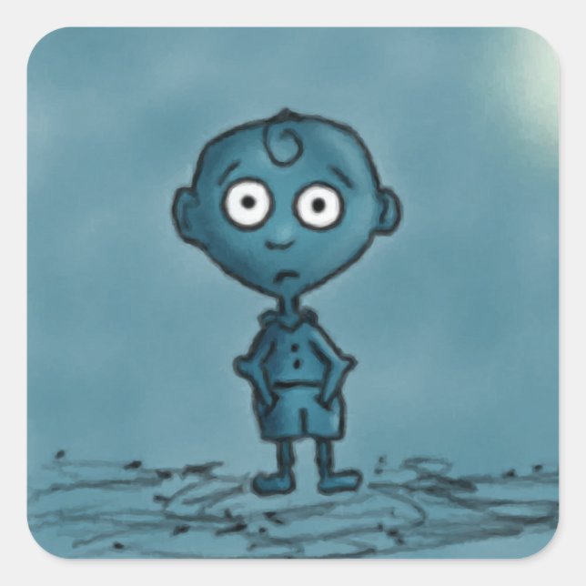 Blue Boy Stickers (Front)