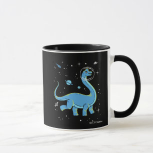 Blue Brachiosaurus Dinos In Space Mug