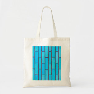 blue brick tote bag
