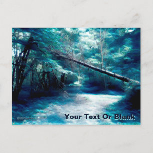 Blue Bridle Path Postcard