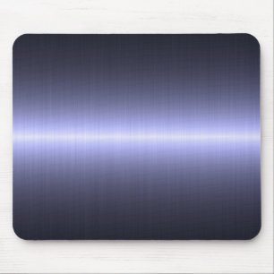 blue brushed strong mouse pad
