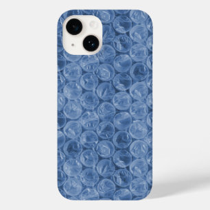 Blue bubble wrap Case-Mate iPhone 14 case