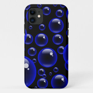 Blue Bubbles iPhone 11 Case