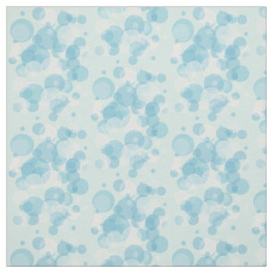 Blue Bubbles Fabric