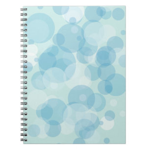 Blue Bubbles Notebook