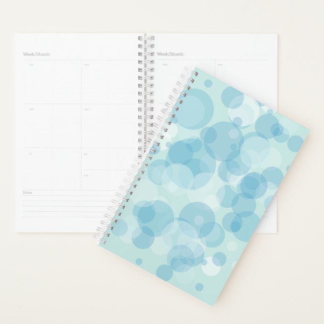Blue Bubbles Planner (Display)