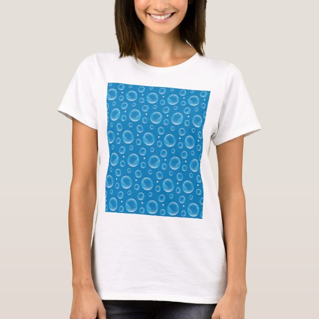 Blue Bubbles T-Shirt (Front)