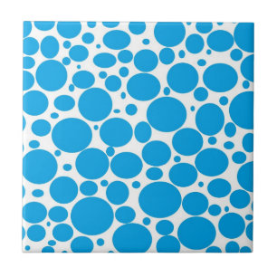 Blue Bubbles Tile