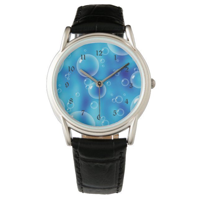 Blue Bubbles Watch (Front)