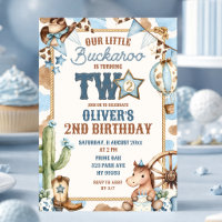Blue Buckaroo Is Turning Two Second Birthday