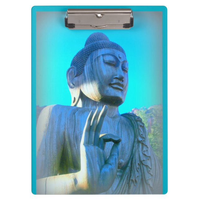blue buddha clipboard (Front)