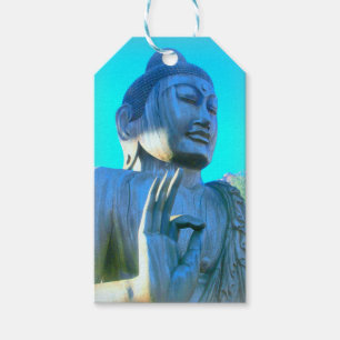 blue buddha gift tags