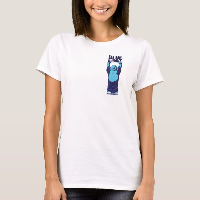 Blue Buddha Healing Arts Shirt (Front)