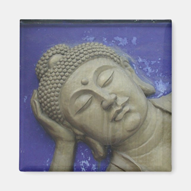 Blue Buddha Magnet (Front)