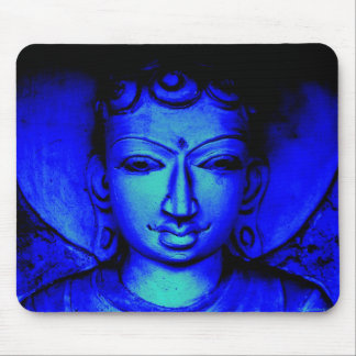 Blue Buddha Mousepad