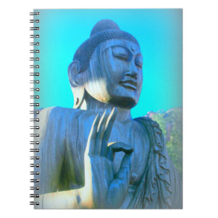 blue buddha notebook