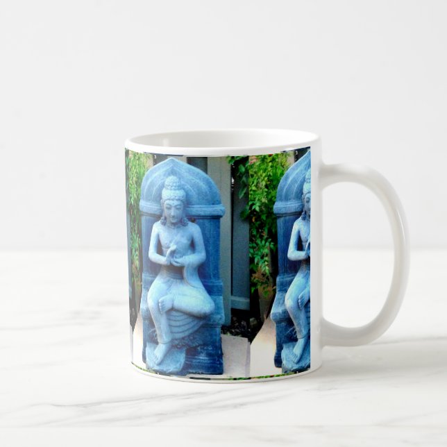 Blue Buddhas Mug (Right)