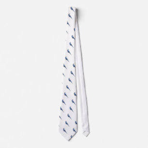 Blue Budgie Tie