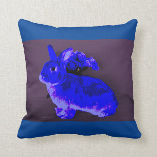 Blue Bunny Cushion