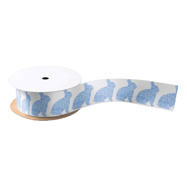Blue Bunny Ribbon Satin Ribbon (Spool)