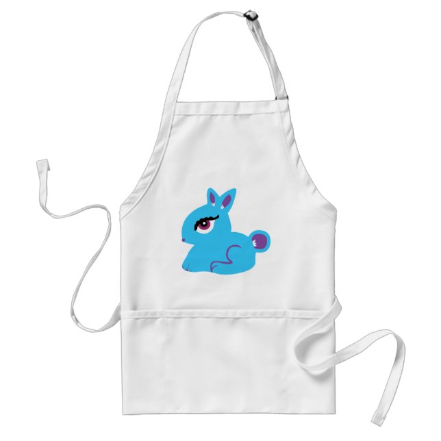 Blue Bunny Standard Apron (Front)