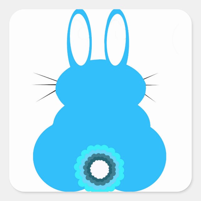 Blue Bunny Stickers (Front)