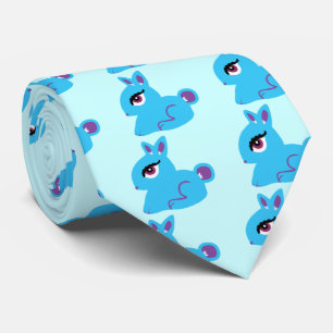 Blue Bunny Tie