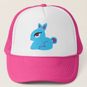 Blue Bunny Trucker Hat