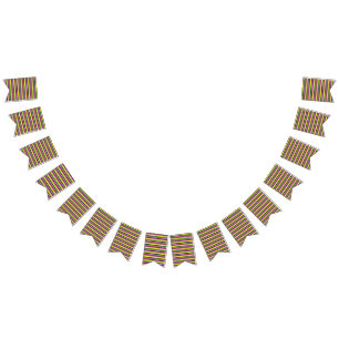 Blue Bunting Flags   Birthday & Wedding Decor