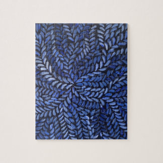 Blue Bush Medicine Jigsaw Puzzle