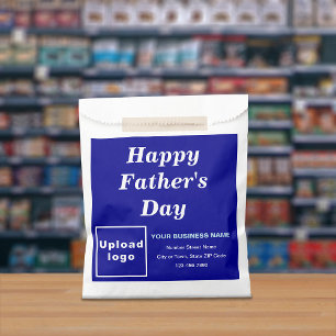 Blue Business Brand Father’s Day Paper Bag
