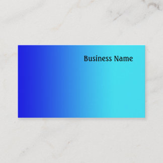 Blue Business Card