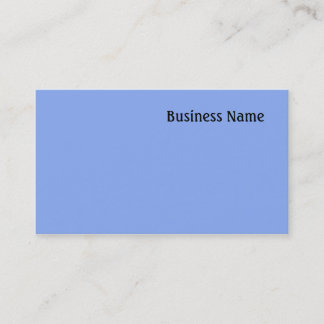 Blue Business Card