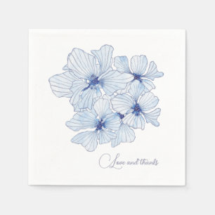 Blue Buttercups Napkin