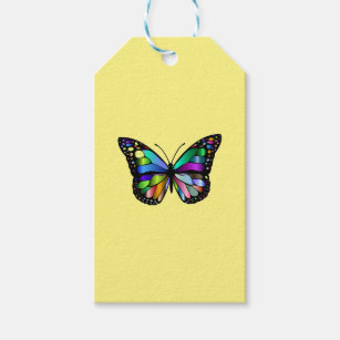 Blue Butterflies Gift Tags