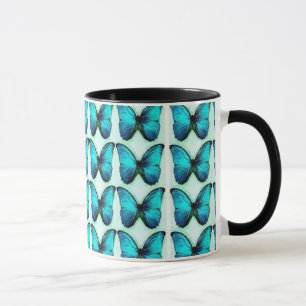 Blue Butterflies Mug