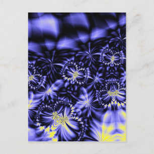 Blue Butterflies Postcard