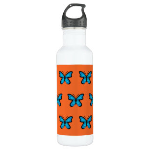 Blue Butterfly 710 Ml Water Bottle