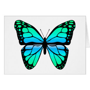 Blue Butterfly Card